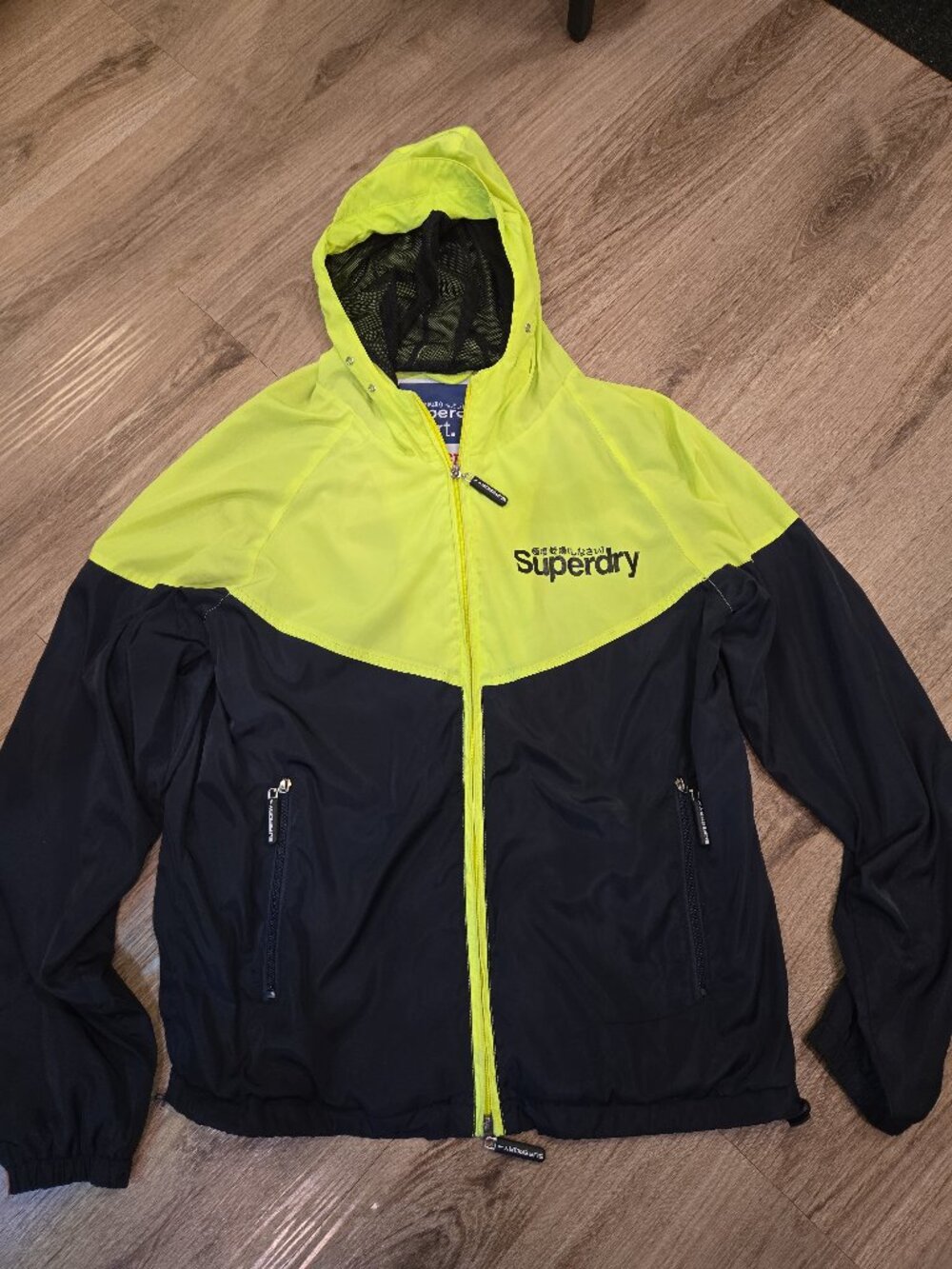 Vintage Superdry Sport Double Blacklabel Stormbreaker Jacket
